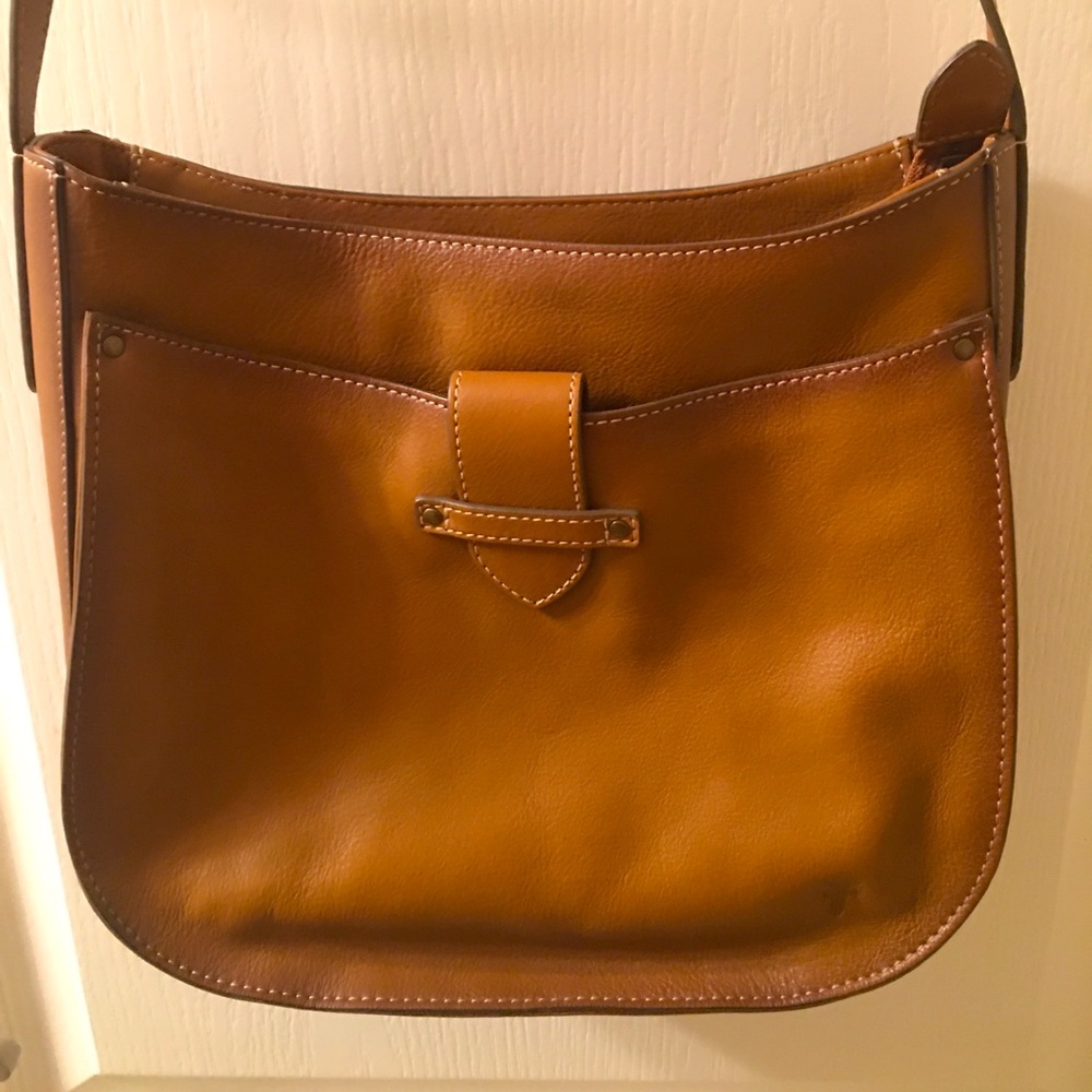 Frye Olivia Large Leather Crossbody